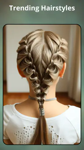 Hairstyles for short hair Girl screenshot