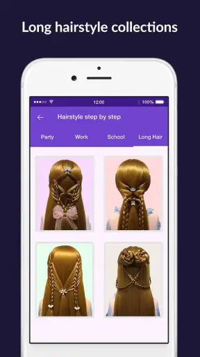Hairstyles step by step easy screenshot