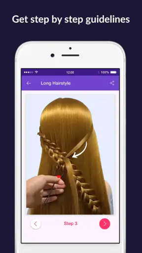 Hairstyles step by step easy screenshot