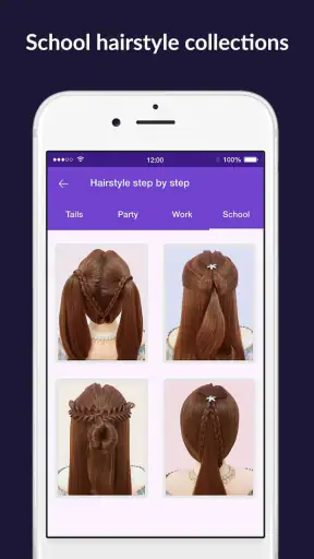 Hairstyles step by step easy screenshot