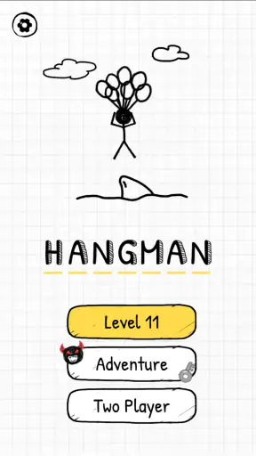Hangman Words:Two Player Games screenshot