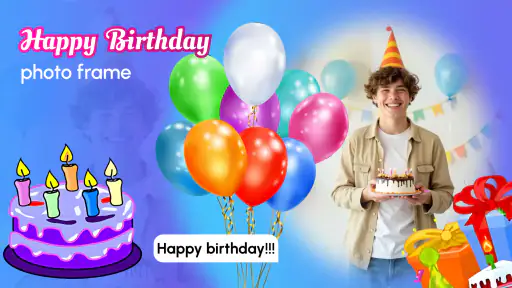 Happy Birthday Photo Frame screenshot