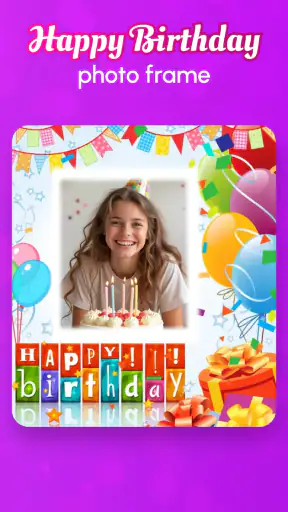 Happy Birthday Photo Frame screenshot