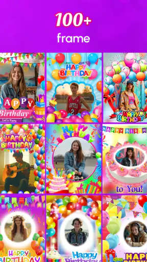 Happy Birthday Photo Frame screenshot