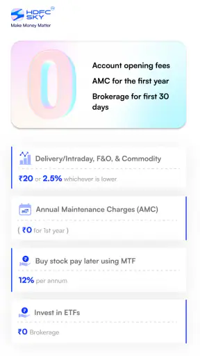 HDFC SKY: शेयर बाजार निवेश ऐप screenshot