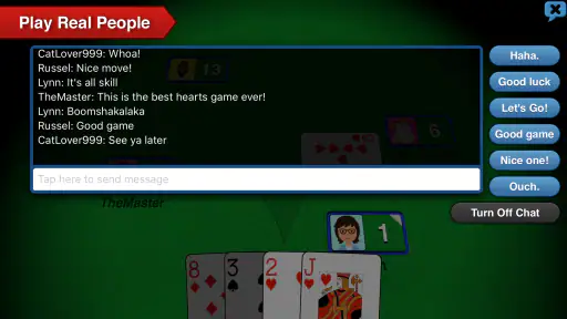 Hearts + Classic Card Game screenshot
