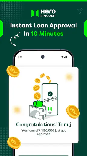 Hero Digital Lending & UPI App screenshot