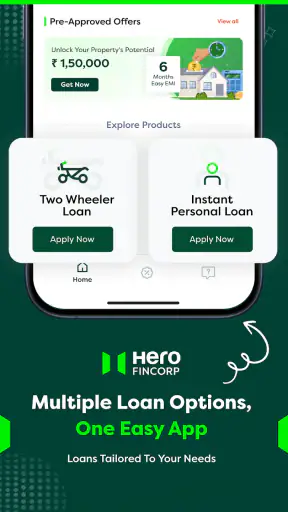Hero Digital Lending & UPI App screenshot