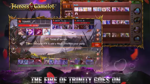 Heroes of Camelot screenshot
