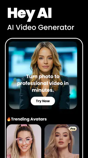 Hey - AI Gen Avatar Video screenshot