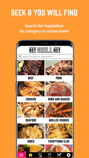 Hey Grill Hey BBQ Recipes screenshot