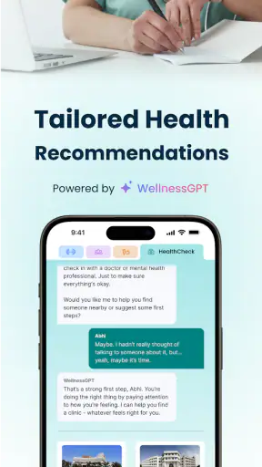 HeyDoc AI : WellnessGPT & ABHA screenshot