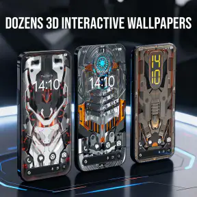 High Tech Live Wallpaper Theme screenshot