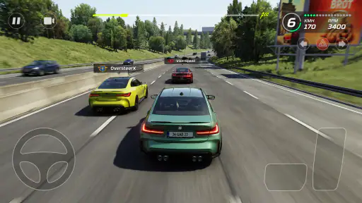 Highway Racer Pro - कार गेम screenshot