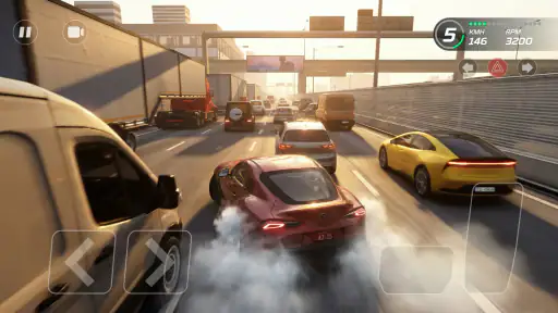 Highway Racer Pro - कार गेम screenshot