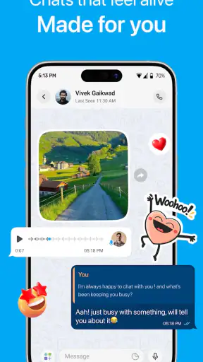Hike Messenger screenshot