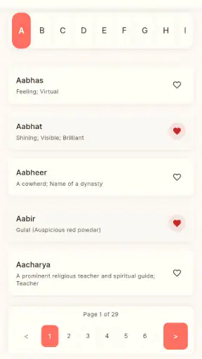 Hindu Baby Names With Meanings screenshot