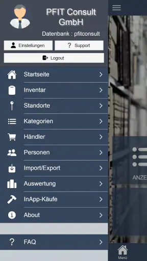 HITS Inventarmanager screenshot