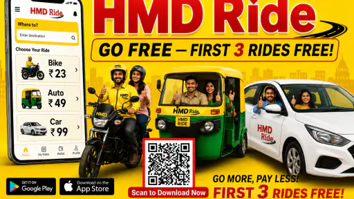 HMD Ride–Book Bike Taxi & Auto screenshot