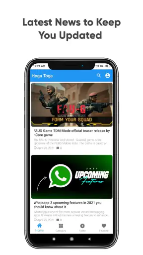 Hoga Toga: Tech News screenshot