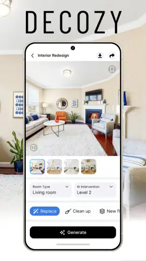 Home AI Interior Design DECOZY screenshot