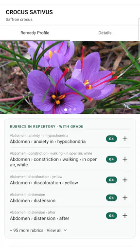 Homeopathic Materia Medica AI screenshot