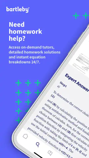 Homework-Helper, Q&A: Bartleby screenshot
