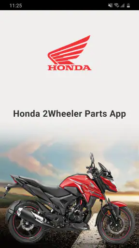 Honda 2 Wheeler Parts App screenshot