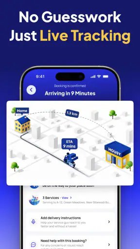 Housy: House Help in 10 Mins screenshot