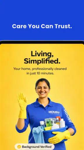 Housy: House Help in 10 Mins screenshot