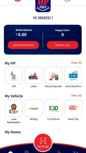 HP PAY screenshot