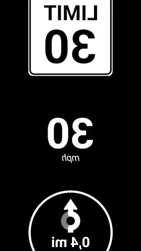 HUD Speed limits and alerts screenshot