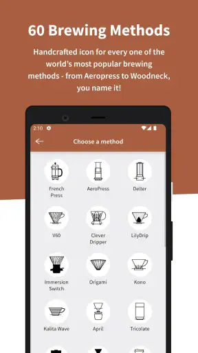 iBrewCoffee - Coffee Journal screenshot