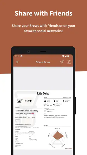 iBrewCoffee - Coffee Journal screenshot