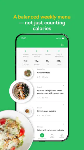 iCook: योजना पोषण, स्वस्थ मेनू screenshot