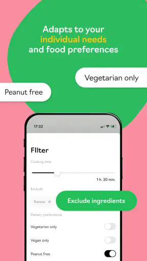 iCook: योजना पोषण, स्वस्थ मेनू screenshot