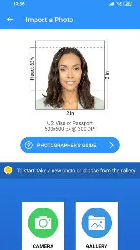 ID Passport VISA Photo Maker screenshot
