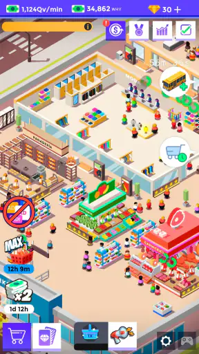Idle Supermarket Tycoon－Shop screenshot