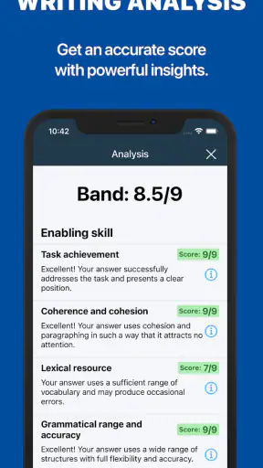 IELTS Exam Practice Assistant screenshot