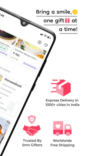 IGP: Flowers, Cakes, Gifts App screenshot