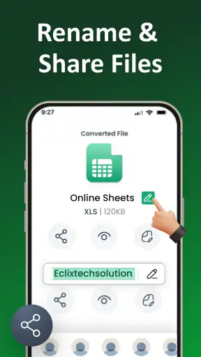 Image to Excel Converter－XLSX screenshot