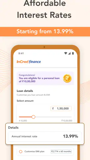 InCred - Personal Loan App screenshot