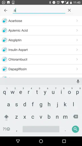 India Drug Index screenshot