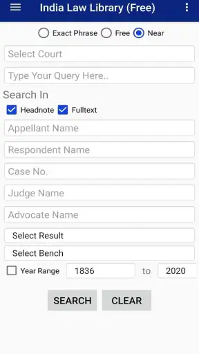 India law Library (Law App) screenshot