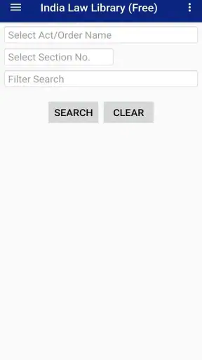 India law Library (Law App) screenshot