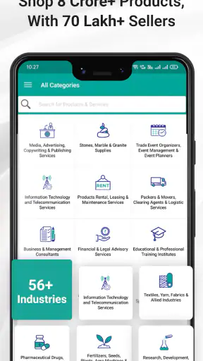 IndiaMART B2B Marketplace App screenshot
