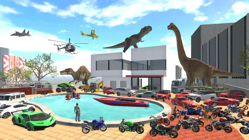 Indian Bike Driving Sim 3D screenshot