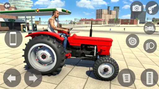 Indian City Bike Rider 3D Game screenshot