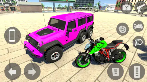 Indian City Bike Rider 3D Game screenshot