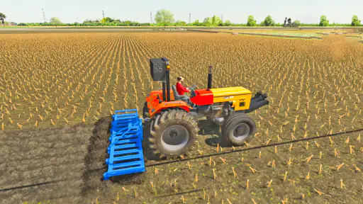 Indian Farming Tractor 3D Game screenshot